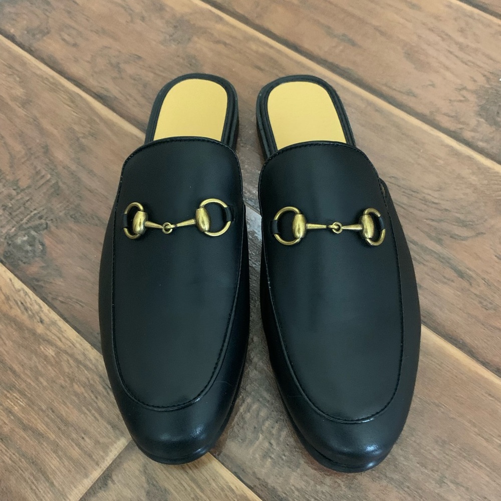 Men’s Black Mules